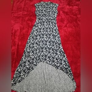 Apt. 9 Black and White High Low Dress